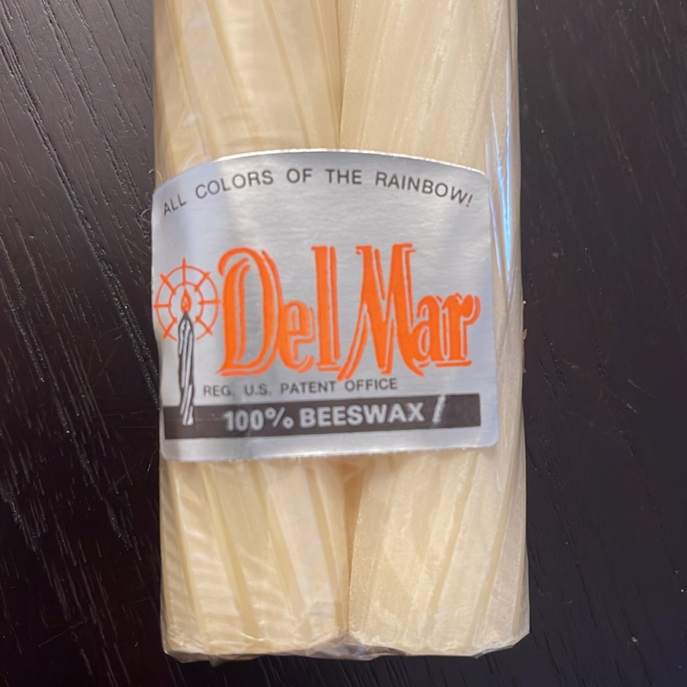 Del Mar 100%beeswax candles